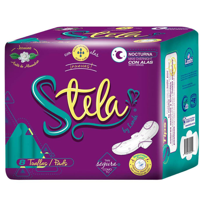 Toalla Femenina Stela - Nocturna - 128 piezas