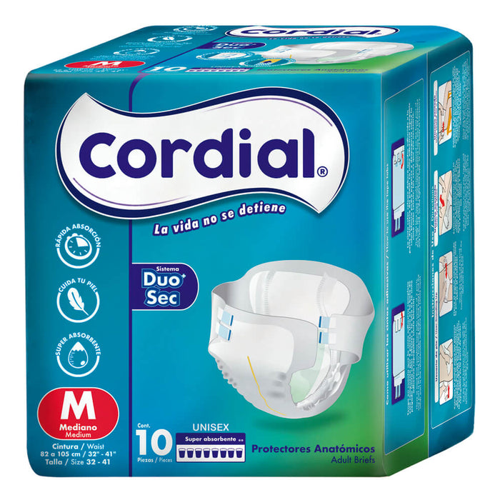 Protector Cordial - Adulto - Mediano - 40 piezas