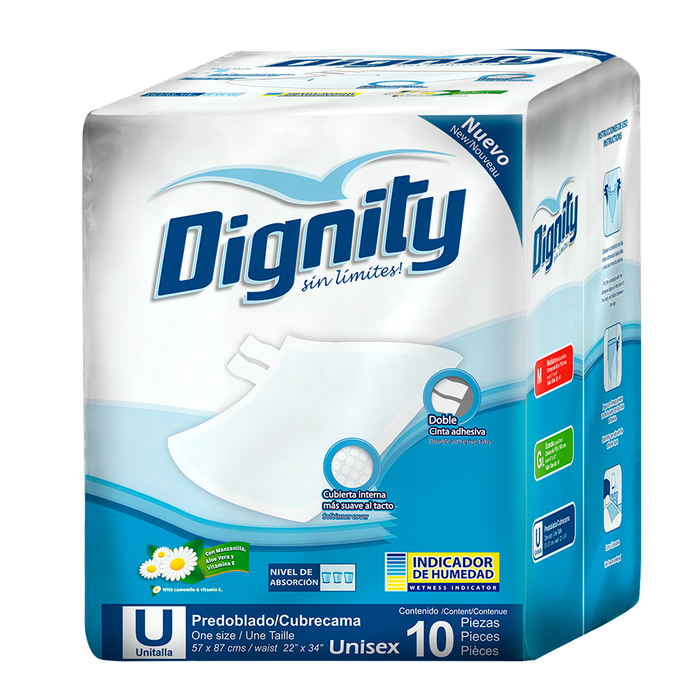 Cubrecama Dignity - Predoblado - 60 piezas