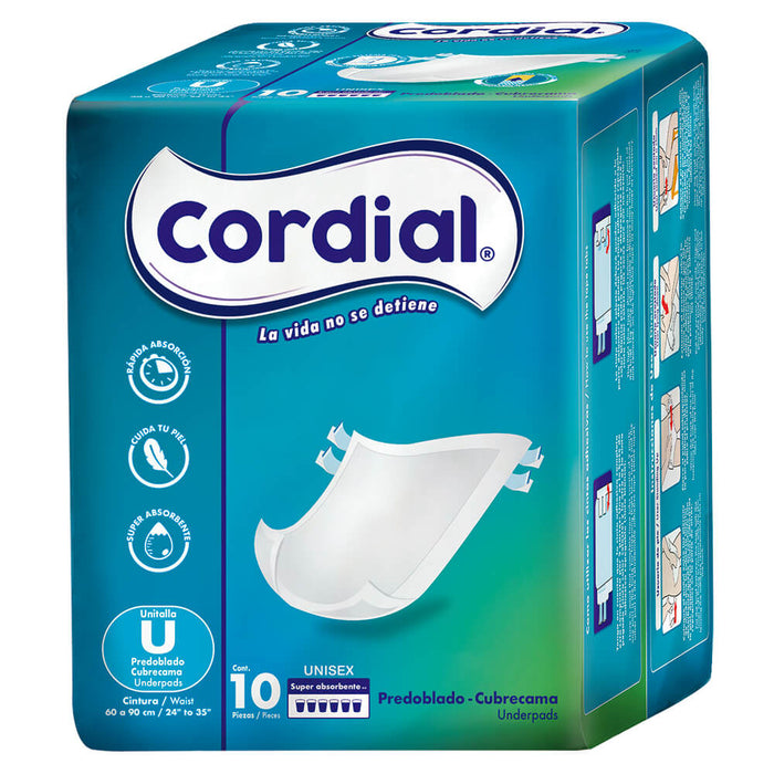 Cubrecama Cordial - Predoblado - 40 piezas